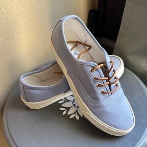 American Eagle Outfitters Blue Canvas Athletic Shoes